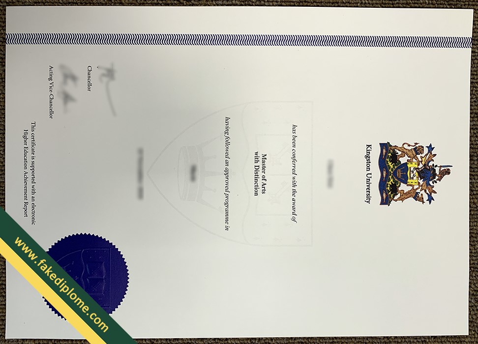 Kingston University Fake Degree, fake Kingston University diploma, Kingston University fake certificate