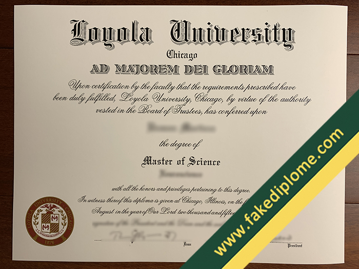 fake Loyola University Chicago diploma, Loyola University Chicago fake degree, fake Loyola University Chicago certificate