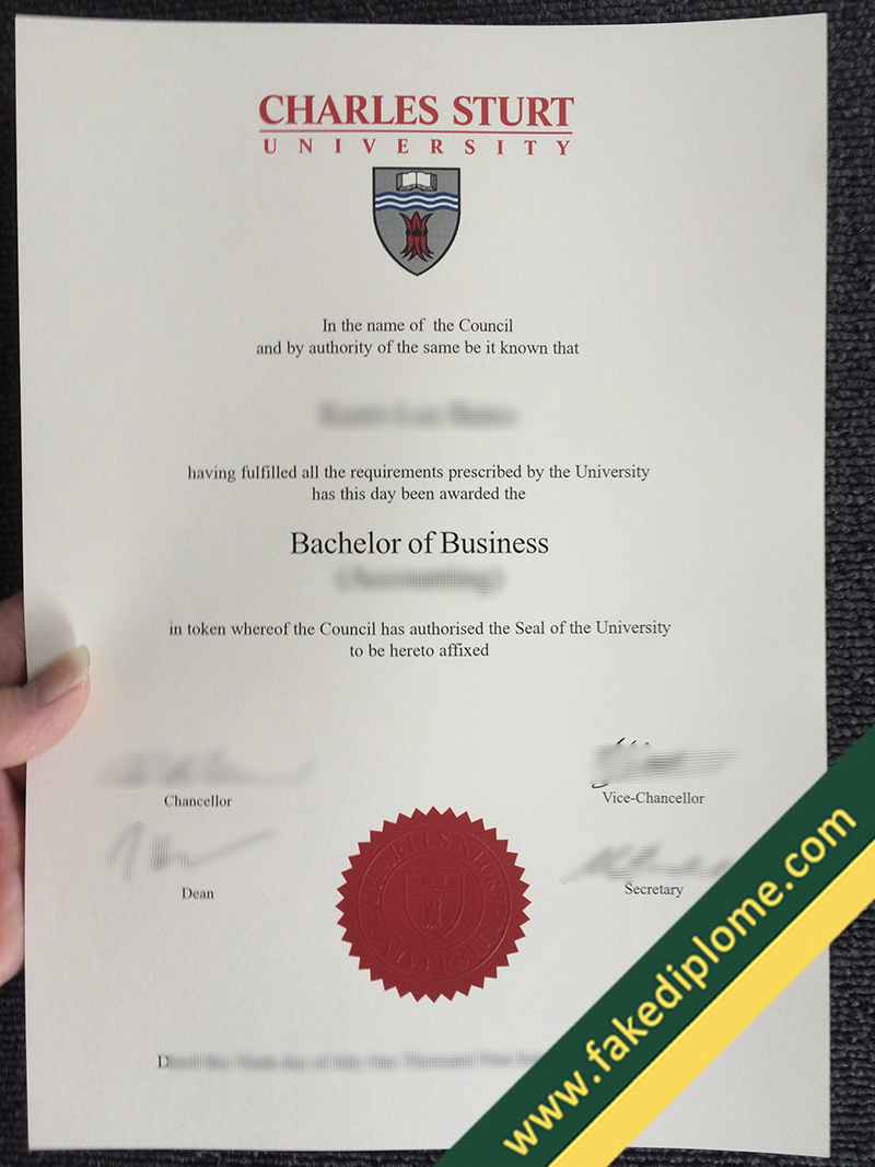 fake Charles Sturt University diploma, fake Charles Sturt University degree, Charles Sturt University fake certificate