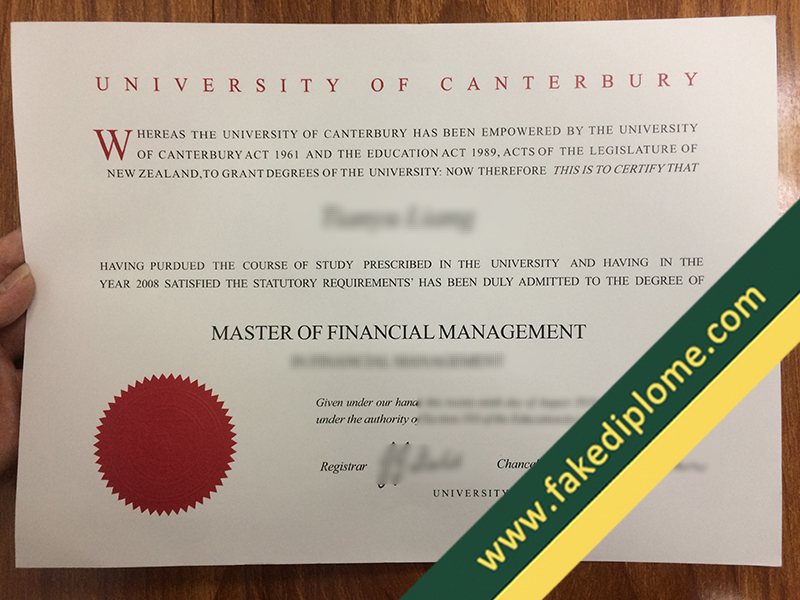 fake University of Canterbury diploma, University of Canterbury fake degree, University of Canterbury fake certificate