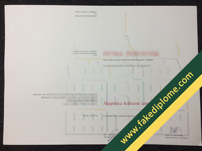 fake Univerza v Ljubljani diploma, Univerza v Ljubljani fake degree, Univerza v Ljubljani fake certificate