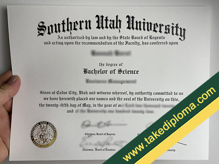 Southern Utah University fake diploma, Southern Utah University fake degree, Southern Utah University fake certificate