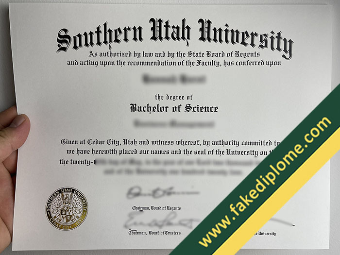 Southern Utah University fake diploma, Southern Utah University fake degree, Southern Utah University fake certificate