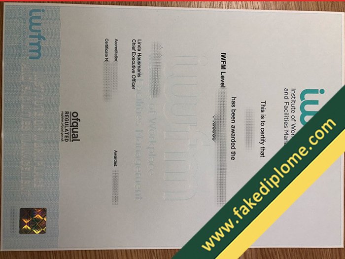 fake IWFM diploma, fake IWFM certificate, buy fake degree