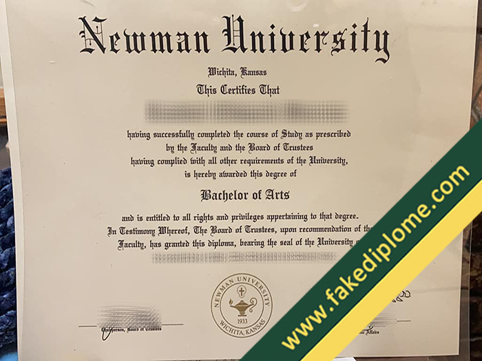Newman University fake diploma, fake Newman University degree, fake Newman University certificate