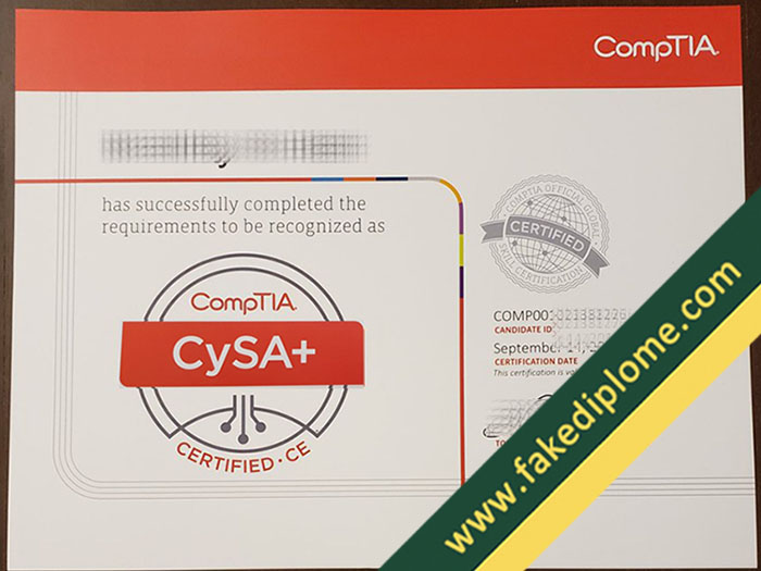 fake CompTIA CySA+ diploma, fake CompTIA CySA+ certificate, buy fake degree