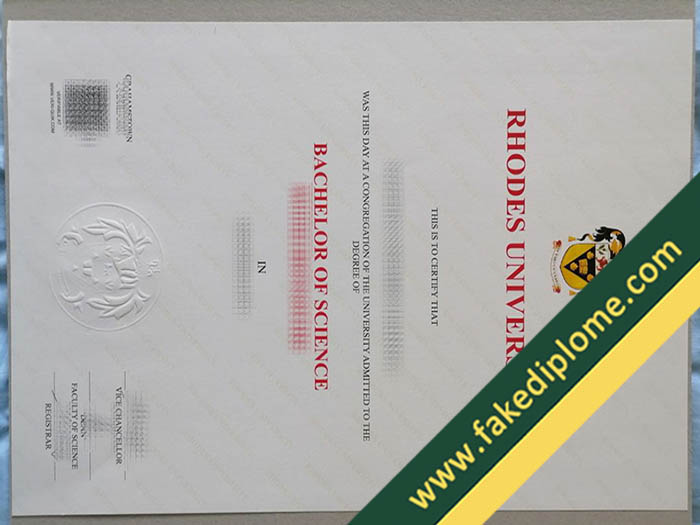 fake Rhodes University diploma, fake Rhodes University degree, fake Rhodes University certificate