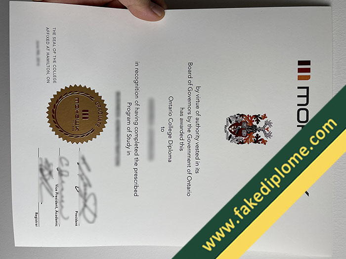 fake Mohawk College diploma, fake Mohawk College degree, fake Mohawk College certificate