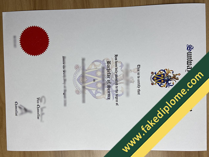 fake Sunway University diploma, fake Sunway University degree, fake Sunway University certificate