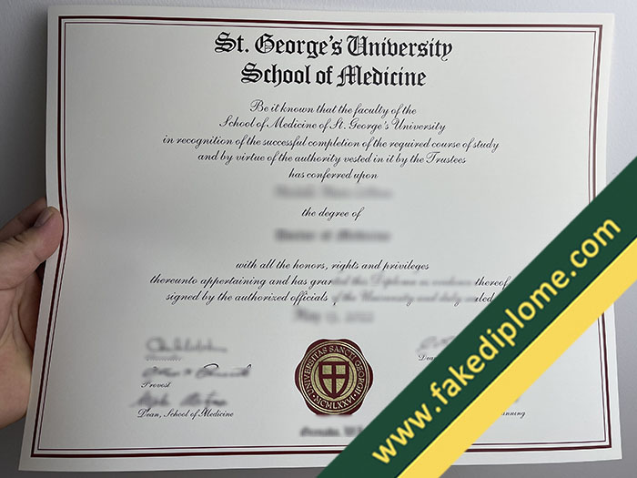 St. Georges University degree St. Georges University degree How Long to Buy St. Georges University Fake Degree Certificate?