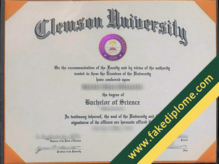 fake Clemson University diploma, fake Clemson University degree, fake Clemson University certificate