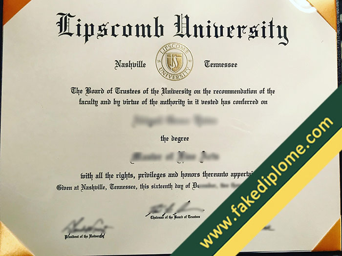 fake Lipscomb University diploma, fake Lipscomb University degree, Lipscomb University fake certificate