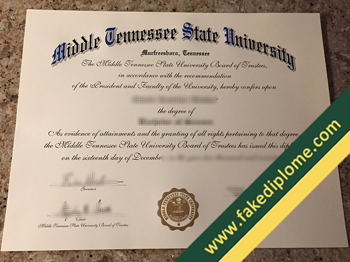 fake Middle Tennessee State University diploma, fake Middle Tennessee State University degree, fake Middle Tennessee State University certificate
