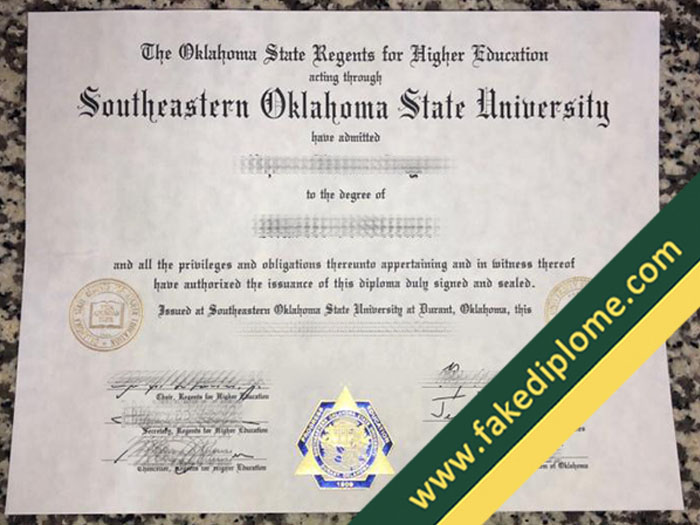 Southeastern Oklahoma State University fake diploma, fake Southeastern Oklahoma State University degree, Southeastern Oklahoma State University fake certificate