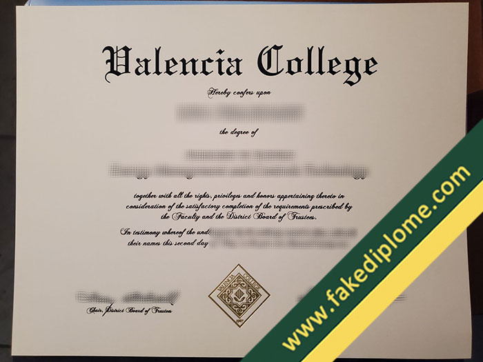 fake Valencia College diploma, fake Valencia College degree, fake Valencia College certificate