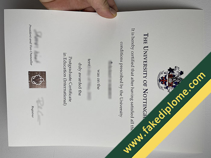 fake University of Nottingham diploma, fak University of Nottingham degree, fake University of Nottingham certificate
