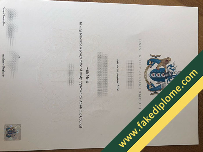University of Portsmouth fake diploma, University of Portsmouth fake degree, University of Portsmouth fake certificate