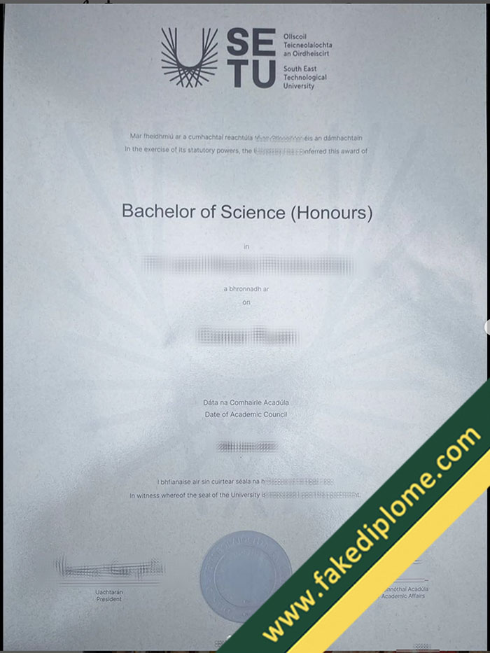 South East Technological University diploma South East Technological University diploma South East Technological University Fake Diploma, Buy SETU Fake Degree