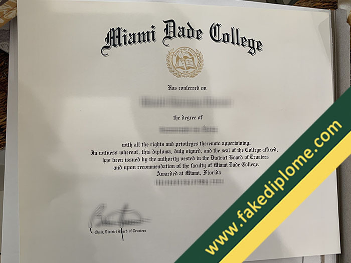 Miami Dade College fake diploma, Miami Dade College fake degree, fake Miami Dade College certificate