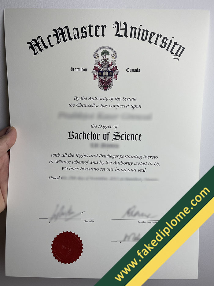 McMaster University diploma McMaster University diploma McMaster University Fake Diploma Degree For Sale