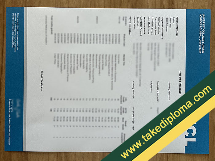University College London fake diploma, University College London fake degree, fake University College London transcript