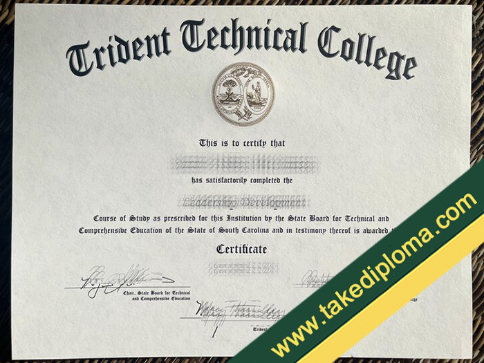 Trident Technical College diploma, Trident Technical College fake certificate, buy fake degree