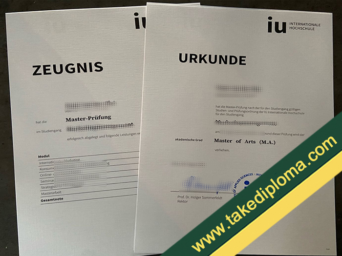 IU Internationale Hochschule fake diploma, IU Internationale Hochschule fake degree, IU Internationale Hochschule Urkunde