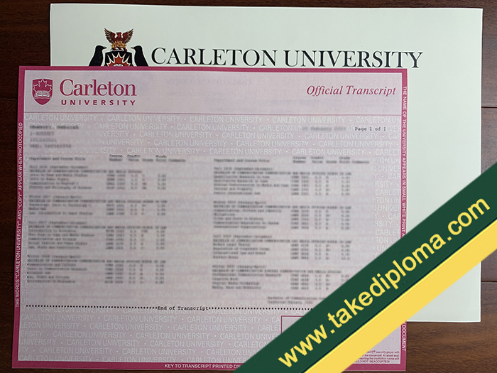 Carleton University diploma, Carleton University fake degree, Carleton University fake transcript