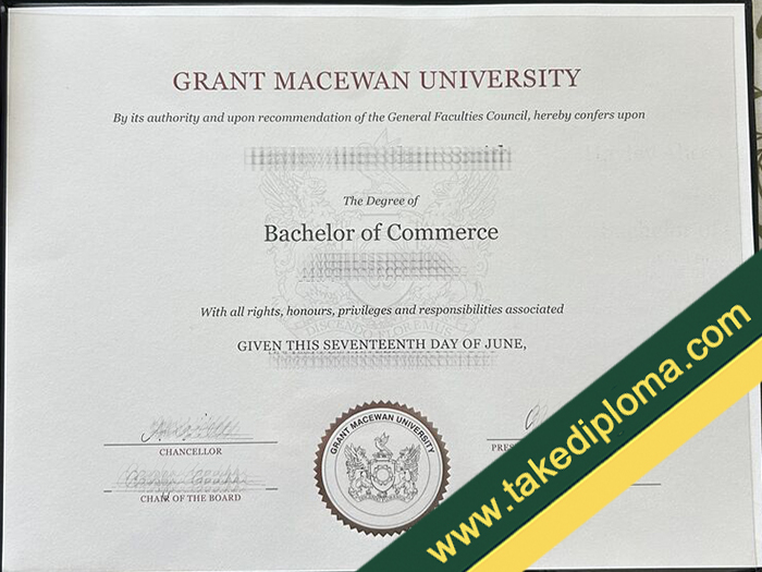 Grant MacEwan University diploma, Grant MacEwan University fake degree, Grant MacEwan University certificate
