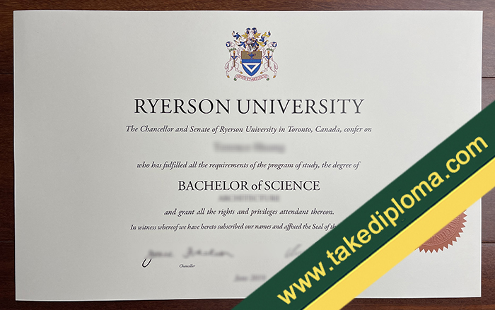 Ryerson University fake diploma, Ryerson University fake degree, Ryerson University certificate