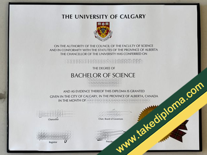 University of Calgary diploma, University of Calgary fake degree, University of Calgary fake transcript