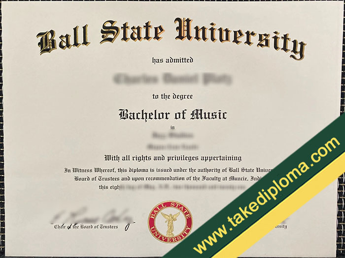 Ball State University diploma, Ball State University fake degree, Ball State University certificate