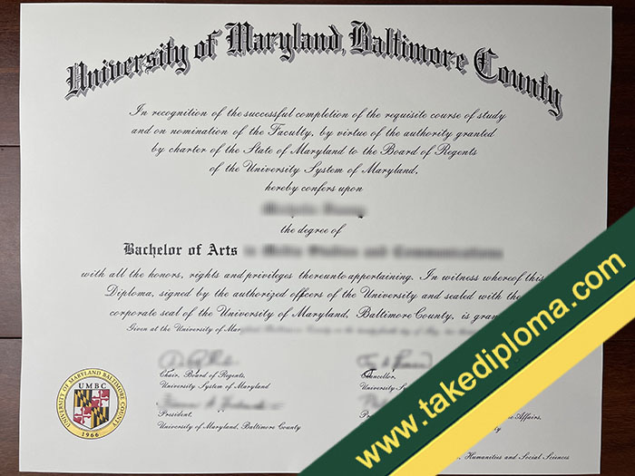 University of Maryland, Baltimore County diploma, University of Maryland, Baltimore County fake degree, University of Maryland, Baltimore County certificate