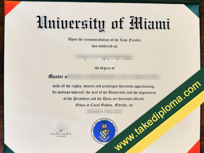 University of Miami fake diploma, University of Miami fake degree, University of Miami certificate