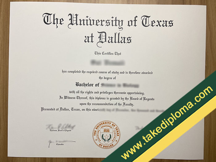 University of Texas at Dallas fake diploma, University of Texas at Dallas fake degree, University of Texas at Dallas certificate