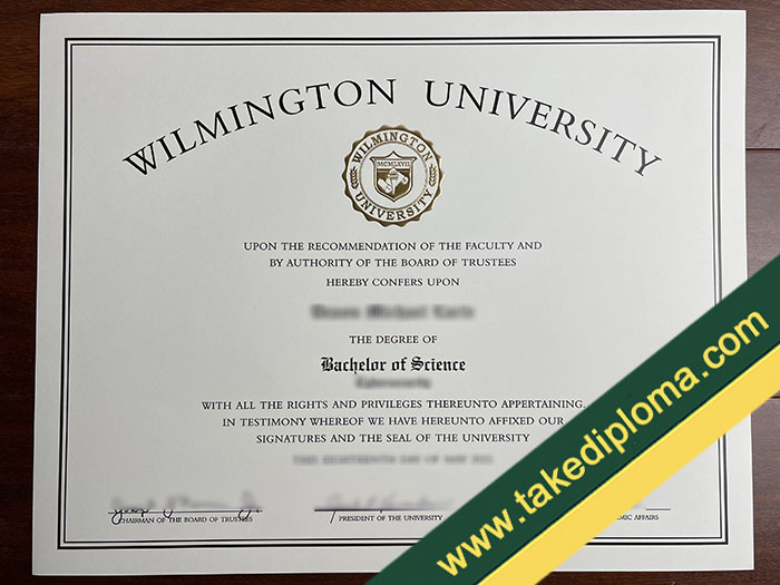 Wilmington University diploma, Wilmington University fake degree, Wilmington University fake certificate