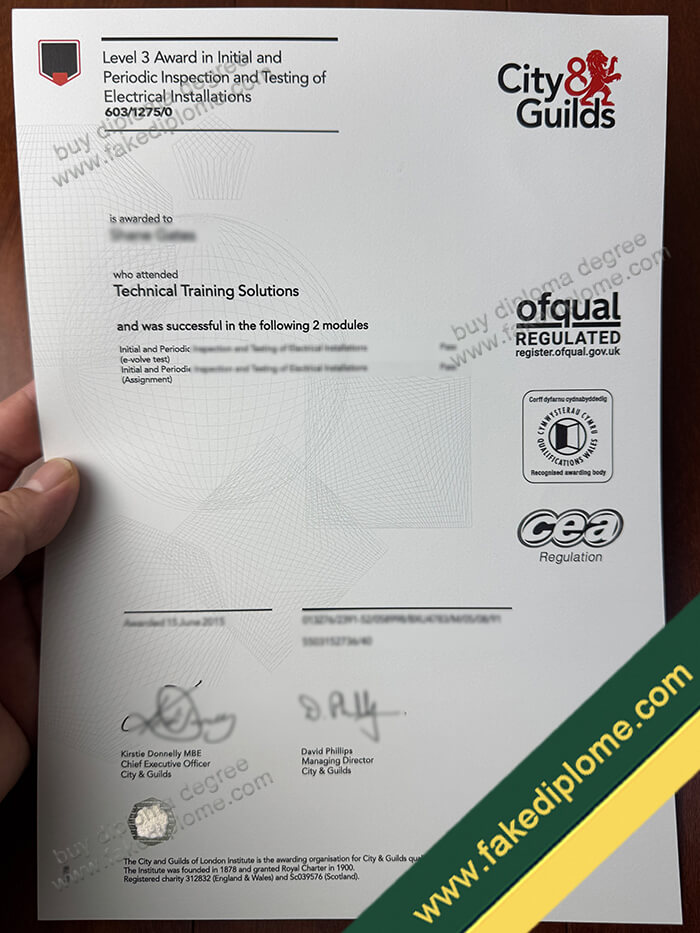 City Guilds fake certificate sample 1 City Guilds fake certificate sample 1 Where to Buy the City & Guilds Level 3 Certificate?