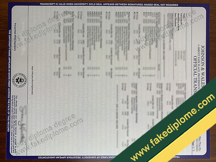 JWU fake transcript, JWU fake diploma, JWU fake degree