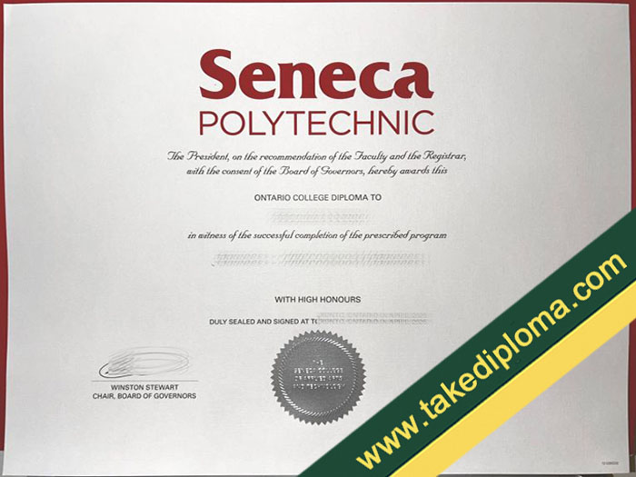 Seneca Polytechnic diploma, Seneca Polytechnic fake certificate, buy fake degree