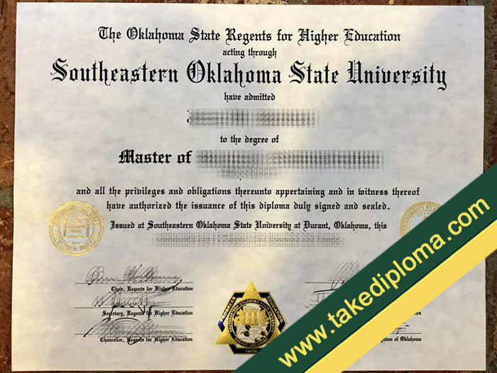 Southeastern Oklahoma State University fake diploma, Southeastern Oklahoma State University fake degree, Southeastern Oklahoma State University fake certificate