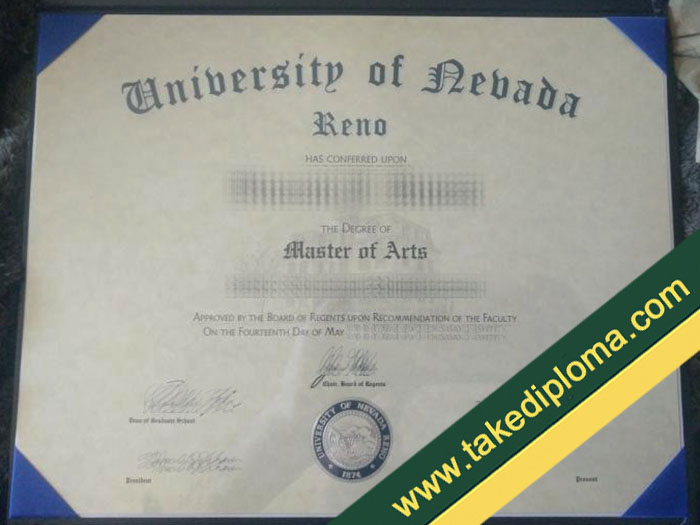 University of Nevada, Reno diploma, University of Nevada, Reno fake degree, University of Nevada, Reno certificate