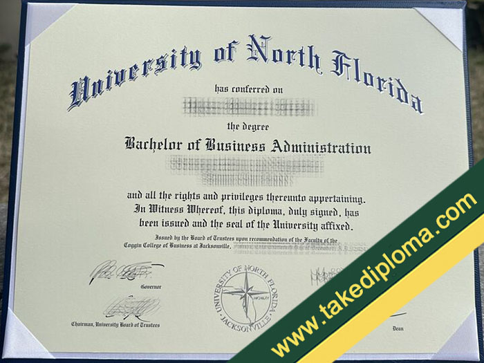 University of North Florida diploma, University of North Florida fake degree, University of North Florida certificate