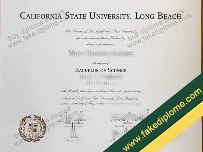 CSULB diploma, CSULB degree, CSULB certificate