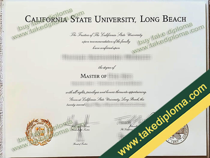 CSULB diploma, CSULB degree, CSULB certificate