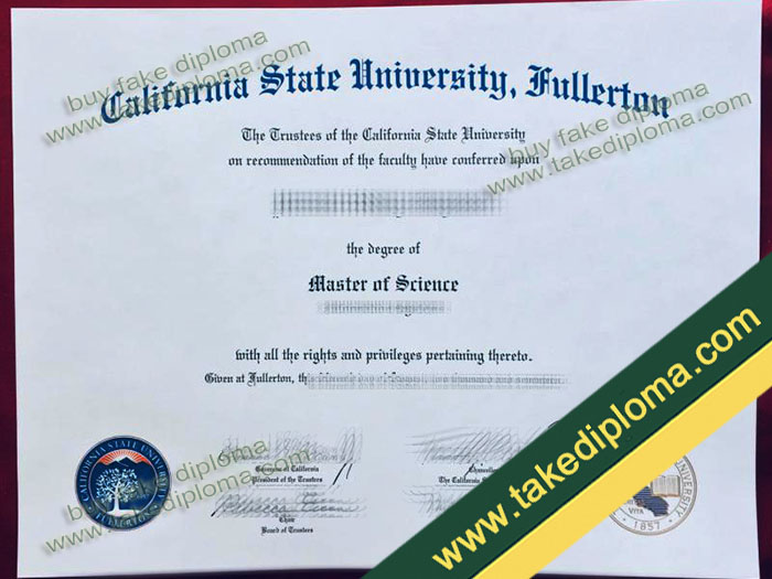 California State University, Fullerton diploma, California State University, Fullerton degree, California State University, Fullerton certificate
