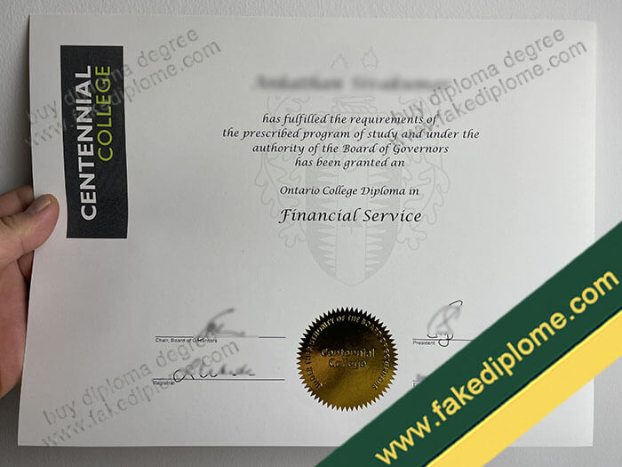 Centennial College diploma, Centennial College degree, Centennial College certificate