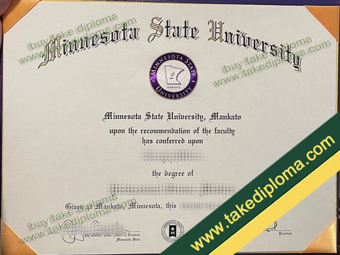 Minnesota State University diploma, Minnesota State University fake degree, Minnesota State University certificate
