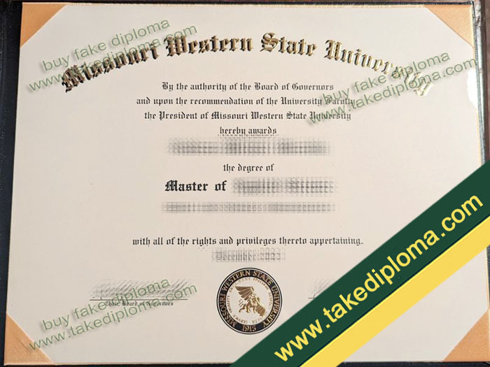Missouri Western State University diploma, Missouri Western State University degree, Missouri Western State University certificate