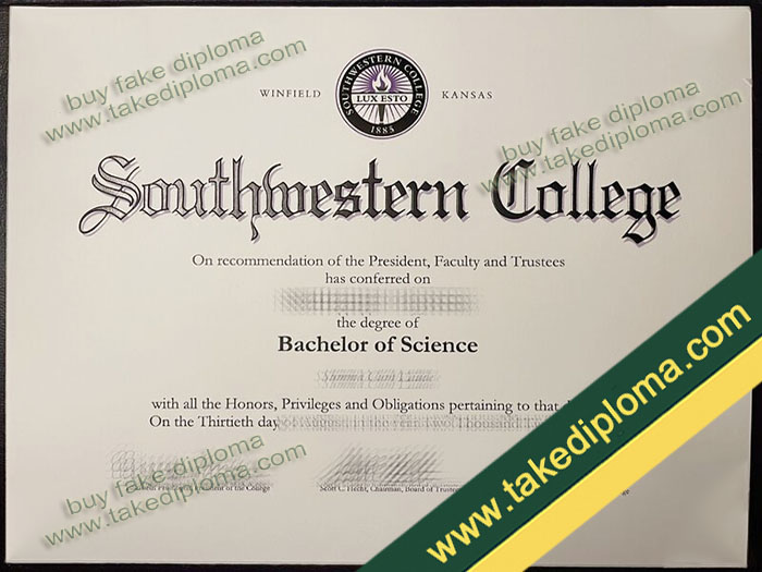 Southwestern College diploma, Southwestern College degree, Southwestern College certificate