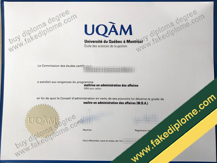 Université du Québec à Montréal diploma, Université du Québec à Montréal degree, Université du Québec à Montréal certificate